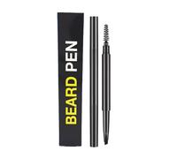 Lápiz de relleno para barba, resistencia a la decoloración, definidor de líneas de pelo, estilismo de peluquería | barba de precisión y lápiz de bigote, herramienta de modelado de aspecto natural para