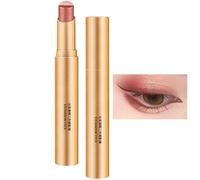 Lápiz de sombra de ojos degradado: barra de crema de 3 colores, fórmula que se puede mezclar, textura brillante a prueba de agua, aplicación y | Barra de sombra de ojos con purpurin