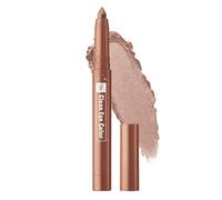 Lápiz de sombra de ojos, delineador de ojos marrón y crema, resistente al agua, duradero, resistente a las manchas, iluminador para maquillaje de ojos, crema con purpurina para ojos sin arrugas