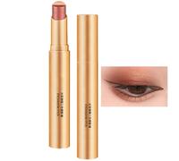 Lápiz de sombra de ojos Lidiental de 3 tonos, resistente al agua, con purpurina, herramienta cosmética fácil de deslizar con pigmentos para casa, profesionales de negocios, principiantes