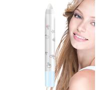 Lápiz de sombra de ojos para mujeres, 17 g, resaltador de doble extremo, resistente al agua, para ojos, mejillas, nariz, contorno de ojos, maquillaje nocturno y eventos