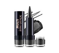 Lápiz de sombras de ojos 2 en 1 y delineador de ojos, maquillaje preciso, solución de maquillaje rápida para un aspecto elegante