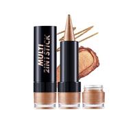 Lápiz de sombras de ojos 2 en 1 y delineador de ojos, maquillaje preciso, solución de maquillaje rápida para un aspecto elegante