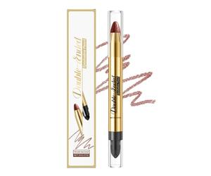 Lápiz de Sombras para Ojos - Impermeable de Doble Punta Accesorios para el Maquillaje | Lápiz de Sombra de Ojos | Para Mujeres, Niñas, Novia, Hermana, Amigas, Y Familia