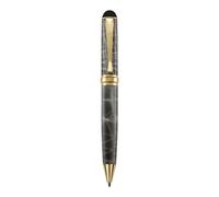 Lápiz de tóner de color crema de acción permanente de metal que resalta el acabado de la luz de la cama y cómodo, no se desliza, suave manipulación, el bolígrafo de tóner crema oscuro