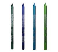 Lápiz Delineador de Ojos 4 Uds 4 colores perla a prueba de manchas delineador de ojos con brillo de larga duración 8, 5g lápiz de sombra de de maquillaje impermeable, estilo 2..