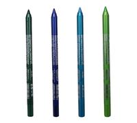 Lápiz Delineador de Ojos 4 Uds 4 colores perla a prueba de manchas delineador de ojos con brillo de larga duración 8, 5g lápiz de sombra de de maquillaje impermeable, estilo 2.