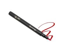 Lápiz delineador de ojos líquido, eyeliner waterproof, maquillaje de línea de ojos resistente al agua, lápiz delineador de ojos líquido de larga duración para Todas las Formas de Ojos (rojo)