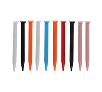 Lápiz digital activo para lápiz capacitivo 2DS XL/LL, bolígrafos de consola de juegos, 10 piezas de plástico colorido, repuesto de lápiz capacitivo gráfico, rechazo digital de palma, detección de