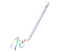 Lápiz digital para tablet Android, lápiz capacitivo para Samsung Galaxy Tab A11+Plus/A11/A9+/A9, precisa sin demora, encendido/apagado, 2 puntas de repuesto y batería de larga duración (morado)