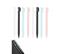 Lápiz DS,8 lápices táctiles para NDS, 3DS Lite, DSL, NDSL, accesorios de juego precisos y duraderos en 4 colores (negro, blanco, rosa, azul) para mejorar tu experiencia de juego