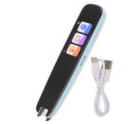 Lápiz escáner Inteligente y traductor de Idiomas con Pantalla táctil de Alta definición - Diccionario electrónico para Texto en inglés y Chino - Batería Recargable de 650 mAh y