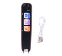 Lápiz Escáner Portátil y Traductor de Idiomas con WiFi, OCR Inteligente, Pantalla Táctil para Estudiantes