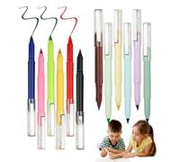 Lápiz eterno sin tinta, herramienta de dibujo de 12 piezas, escritura para siempre con suavidad, no necesita afilar con comodidad, accesorio de dibujo duradero, material de calidad para el