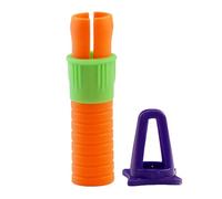 Lápiz Extender Holder, Drawing Stick Tool, Pencil Grip Adapter, Art Extension Sleeve Sharpener Function Pen Cover Design Use for Sketching Painting Coloring School Art Studio Work Drawing Accessories