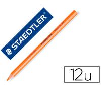 Lápiz Fluorescente Staedtler Top Estrella Triangular Naranja