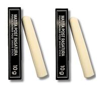 Lápiz hemostático The Barber - Stick cicatrizante post-afeitado, astringente, para hombre, tamaño portátil de 10 g (dos unidades)