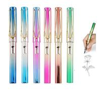 Lápiz Infinito, con Goma de borrar, Reutilizable, Borrable, para Dibujo de Artista Estudiante, Regalo para Niños, 6 Piezas