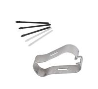 Lápiz Intercambiable para Bolígrafo para una Herramienta de Recarga de Lápiz la Pestaña Grado 8/9 S3/4, Equipado con 5 Puntas Bolígrafo, Dibujar y Editar, Negro/ (Black)