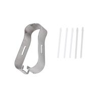 Lápiz Intercambiable para Bolígrafo para una Herramienta de Recarga de Lápiz la Pestaña Grado 8/9 S3/4, Equipado con 5 Puntas Bolígrafo, Dibujar y Editar, Negro/ (White)
