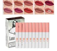 Lápiz labial Cigarrillos 10 colores Lip Tint Set Cigarette Lipstick Set Lápiz labial de larga duración Juego de lápiz labial mate resistente al agua las 24 horas