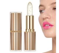 Lápiz labial claro que cambia de color | Lápiz labial mágico para mujer | Tinte de dorado tintado hidratante, brillo de relleno, cosmético para niñas, mujeres, adolescentes