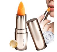 Lápiz Labial Con Cambio De Temperatura | Labial PH Cambiante - Hidratación De Larga Duración, Sin Manchas Para Cita Nocturna, Uso Diario, Boda, Reunión Social, Viaje