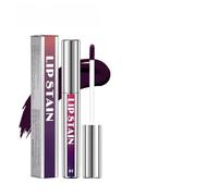 Lápiz labial de alto brillo en elegante funda plateada con fórmula hidratante para una suavidad duradera y brillo seductor (B, 10,7 x 1,5 x 1,5 cm)