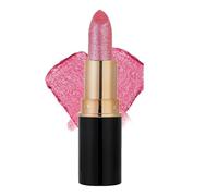 Lápiz labial de brillo de diamante, lápiz labial de diamante lápiz labial impermeable, glaseado de labio de ráfaga metálica perlada, acabado brillante de alto brillo para mujeres (03#, one size)