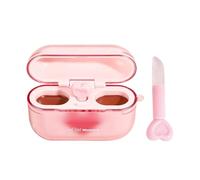 Lápiz Labial Doble Barro Lápiz Labial Fácil De Llevar Barro Impermeable Hidratante Brillos Labios Aplicador Formas Brillantes Color A Prueba Manchas