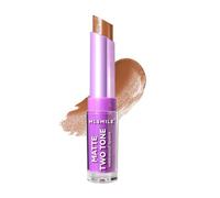 Lápiz labial en dos en uno, lápiz labial de doble color Shimmer lápiz labial de color perla terciopelo hidratante sin pegajoso lápiz labial de taza humectante gradual mordiendo lápiz (02#)