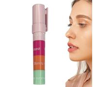 Lápiz Labial Hidratante: Bálsamo Labial Teñido En Barra De 4 Colores