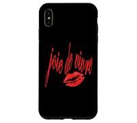 Lápiz Labial Joie de Vivre Joy of Life Kiss Carcasa para iPhone XS MAX