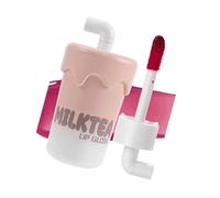 Lápiz labial líquido mate mancha de esmalte de labios Milktea Gloss Tonos hidratantes Hermosos accesorios de maquillaje para mujeres Lápiz labial líquido Tonos mate ligero Milktea Gloss Glaze