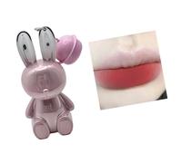 Lápiz Labial Líquido Mate Maquillaje Impermeable Desgaste Duradero No None Stick Lápiz Labial 2 En 1 Llavero Brillo Labios Para Mujer Esmalte Labios