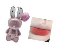 Lápiz Labial Líquido Mate Maquillaje Impermeable Desgaste Duradero No None Stick Lápiz Labial 2 En 1 Llavero Brillo Labios Para Mujer Esmalte Labios