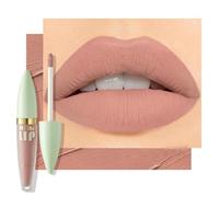 Lápiz labial líquido mate para mujeres, maquillaje de labios de moda, brillo de larga duración, altamente pigmentado, con acabado resistente a las manchas