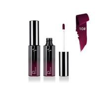 Lápiz labial líquido para mujer, terciopelo mate, fácil de colorear, brillo de labios hidratante, duradero, resistente al agua, mate, maquillaje líquido