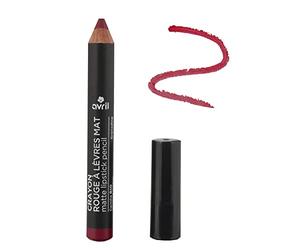 Lápiz labial mate de granadina con certificado orgánico 1 unidad (Granate)