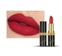 Lápiz Labial Mate Para Mujeres Cobertura Palabra Labial Lip Stick Altamente Pigmentada Pulverización A Prueba Manchas Y Lápiz Aplicación Suave A Prueba Agua