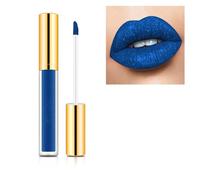 Lápiz Labial Nacarado Y Brillante Estuche De ABS Cómodo Y Amigable Con Brillo Para Viaje Color Mate