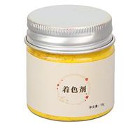 Lápiz Labial Pigment Powder Material cosmético de Bricolaje Lápiz Labial Que Hace 10g (Amarillo)