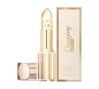 Lápiz Labial Que Cambia De Color | 3.5g Gloss Voluminizador Tintado | Bálsamo Labial Voluminizador Hidratante con Lámina de Oro No Graso - Para Mujer Belleza Piel Seca Invierno Noche Citas