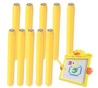 Lápiz Magnético Bolígrafos Recambio Magnéticos, Rotulador Amarillo | Lápiz De Dibujo Para Pintar, Escribir, Pizarras Garabatos, Bloc Garabatos, Pizarra Acero Imantado, Niños, Juguete, Au