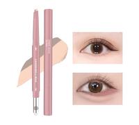 Lápiz Maquillaje Contorno de Ojos - Doble Punta Iluminador Zona Bajo Ojos | Herramienta de Maquillaje 2.5g Fácil de Difuminar,Para Viajes Bodas Eventos Uso Diario