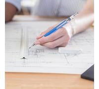 Lápiz Mecánico de Metal de, 2 uds., 2,0 MM, Fiable para Dibujar y Escribir, 6 Pulgadas