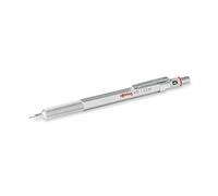 Lápiz mecánico Rotring 600 0,5 mm barril de plata NUEVO de Japón