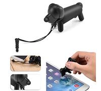 Lápiz óptico capacitivo creativo, lápiz táctil, activo para la tableta electrónica de la máquina de lectura del teléfono móvil (perro retriever)