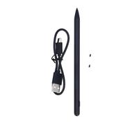 Lápiz óptico Capacitivo, Lápiz Activo 2 en 1 Compatible con, para Sistemas iOS y, Punta de Lápiz Reemplazable de 1,5 Mm, Aleación de Aluminio, sin Compensación, sin Demora