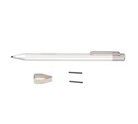 Lápiz óptico Capacitivo para Pro 3, 4, 5, 6, Go Book, Laptop Studio, lápiz óptico para Tableta Digital con Sensor de presión y Botones Inteligentes para Escritura y Dibujo (Plata)